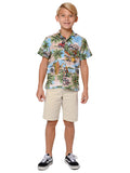 Hawaiian theme shirts for boys