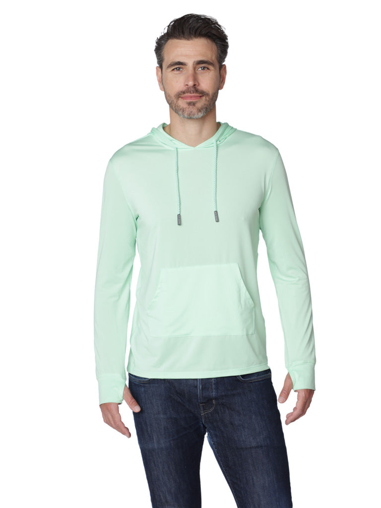 Men's solid color hoodies
