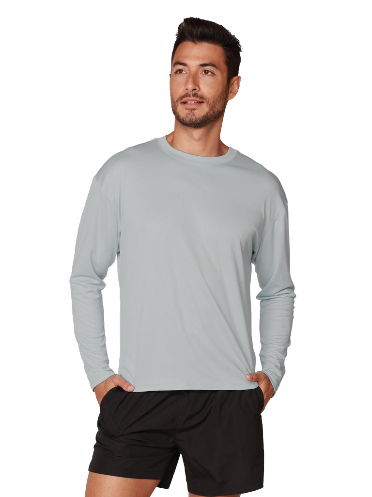 Men's UPF 50+ UV Sun Protection Outdoor Long Sleeve Performance T-Shir –  INGEAR